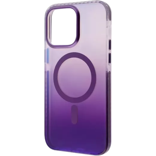 Чехол для iPhone 15 Pro Max Shield Gradient with MagSafe (Purple)